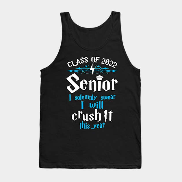 Class of 2022 Crush It Tank Top by KsuAnn